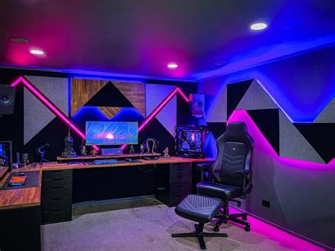 gaming room led ideas